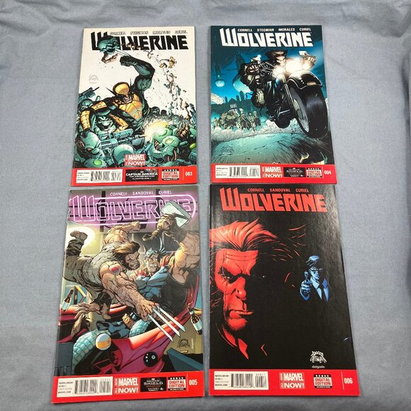 Wolverine Marvel Comics 2009 & 2014 Lot of 7 Assorted Issues #3+ - Picture 2 of 3